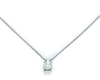 Collana Miluna Donna in Oro bianco Diamante CLD3993-007G7 - CLD3993-007G7